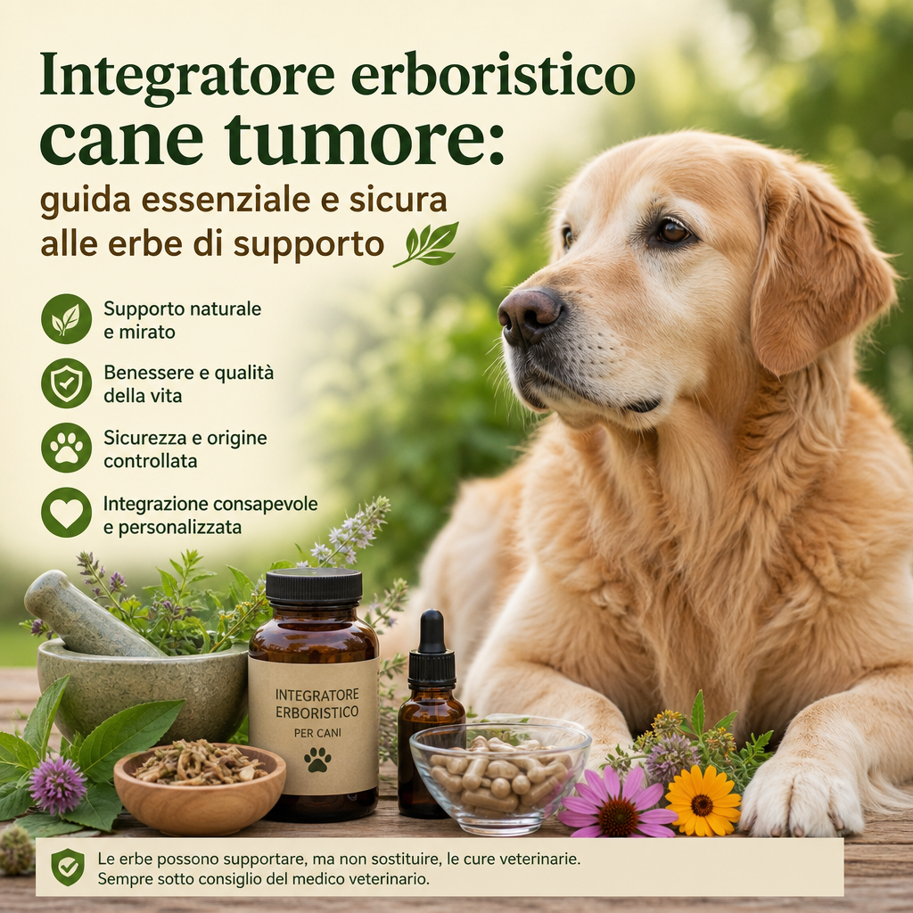 Integratore erboristico cane tumore: 7 consigli utili e sicuri per il supporto naturale positivo 5 ilustração de suplemento fitoterápico para cão com tumor