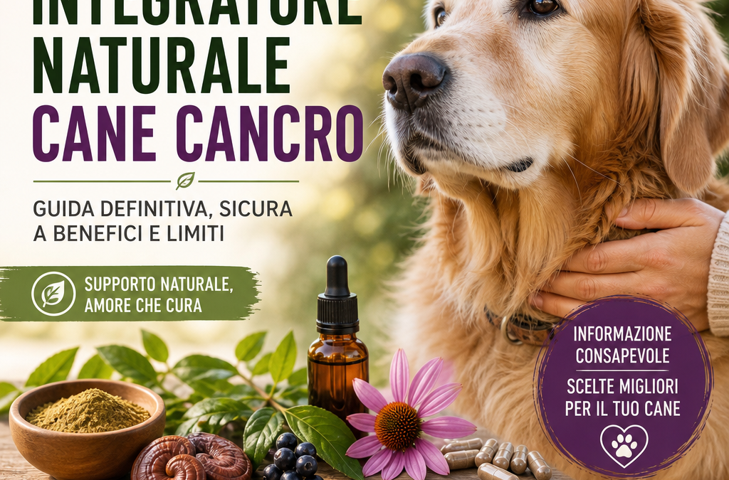 Integrador natural para cães com câncer: 7 dicas úteis, seguras e realmente positivas
