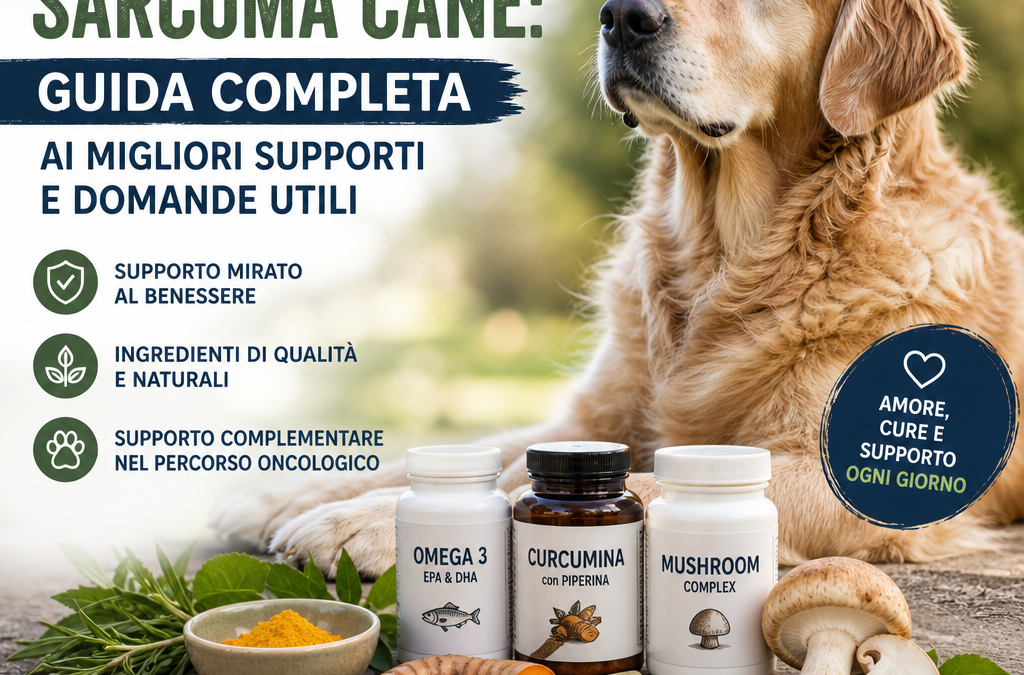 サルコーマ犬のサプリメント: 7つの有用で安全かつポジティブなサポート