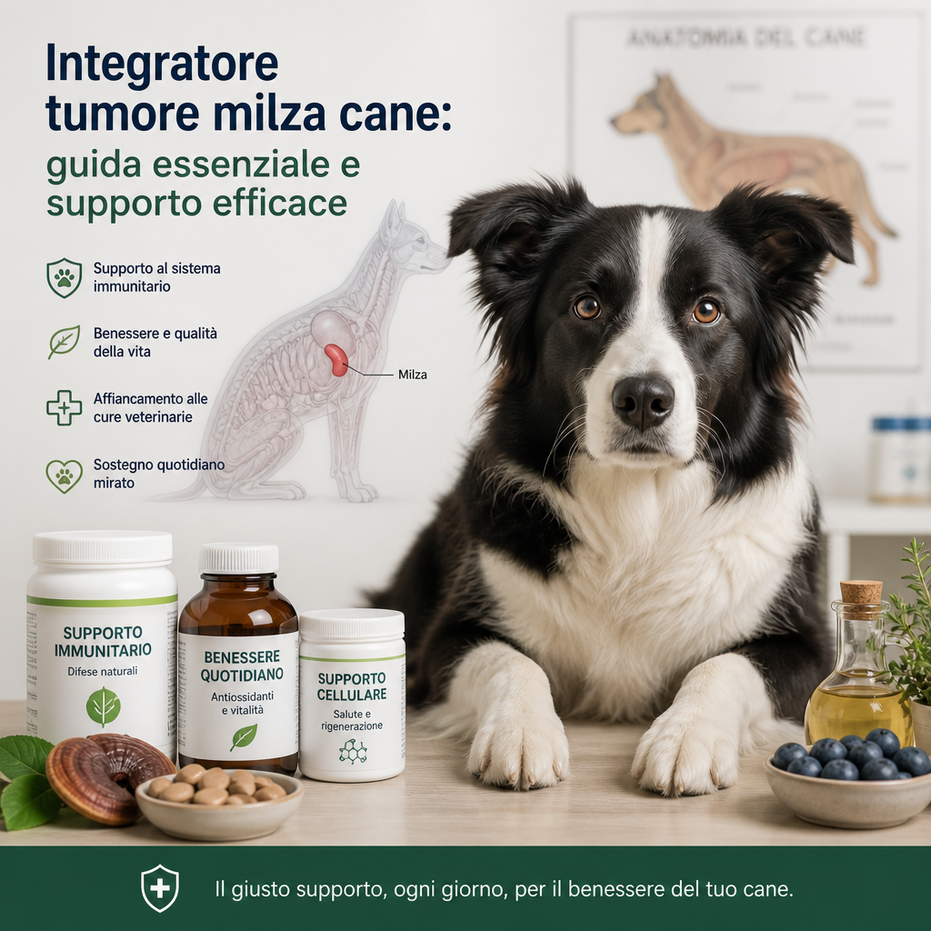 Integratore tumore milza cane: 7 consigli utili, guida pratica e sicura 1 integratore tumore milza cane illustration