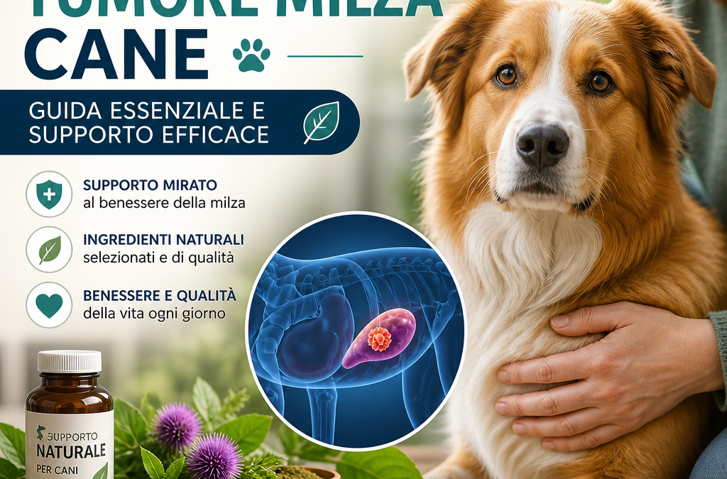Integratore tumore milza cane: 7 consigli utili, guida pratica e sicura