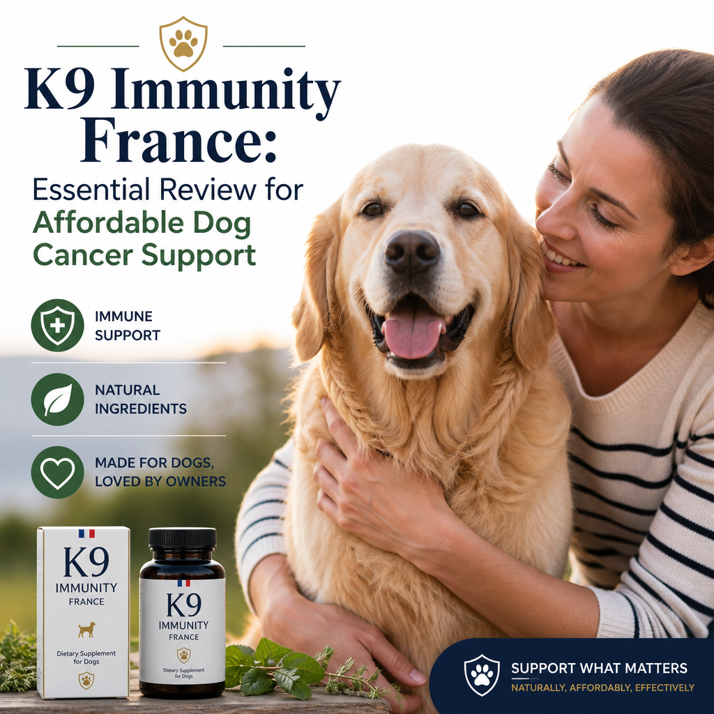 K9 Immunity France: 7 Essential Review for Affordable Dog Cancer Support 3 Ilustração do K9 Immunity