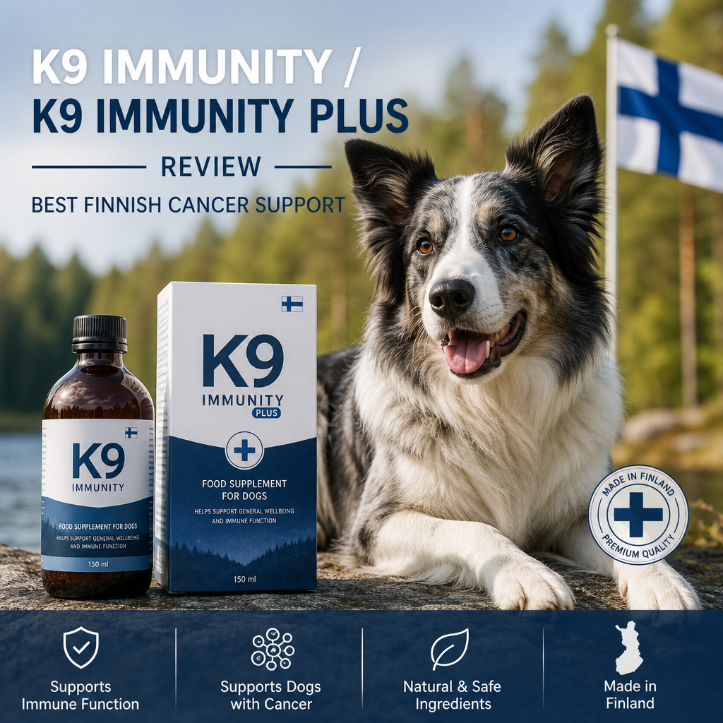 K9 Immunity / K9 Immunity Plus Review: Best Finnish Cancer Support 5 K9 Immunity / K9 Immunity Plus illustration