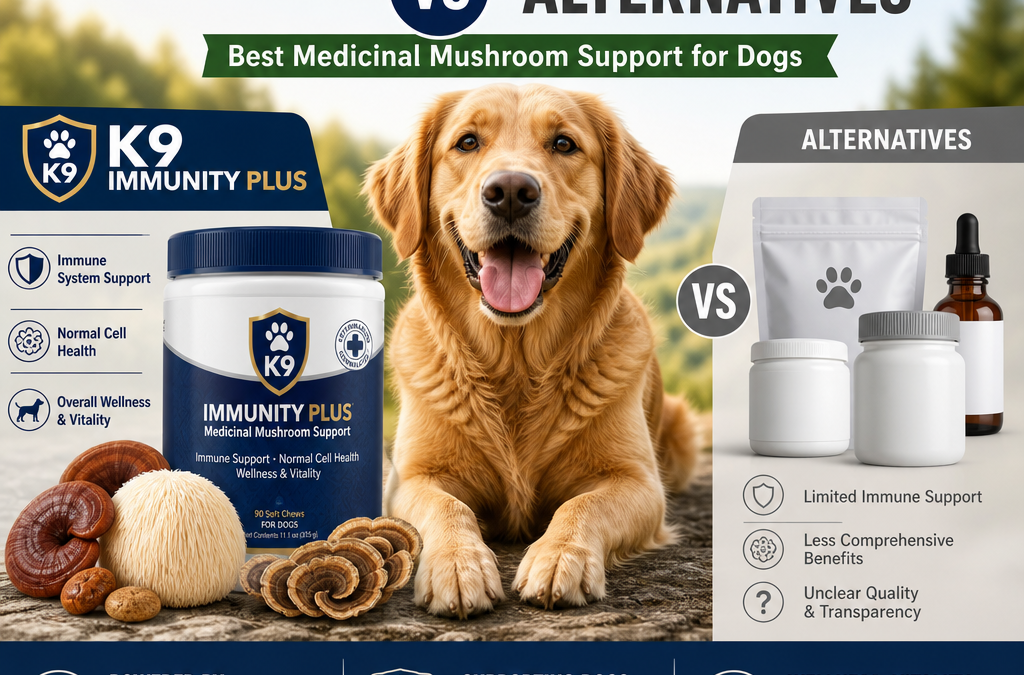 K9 Immunity / K9 Immunity Plus vs alternatives: 7 Powerful Key Differences for Dogs with Tumors