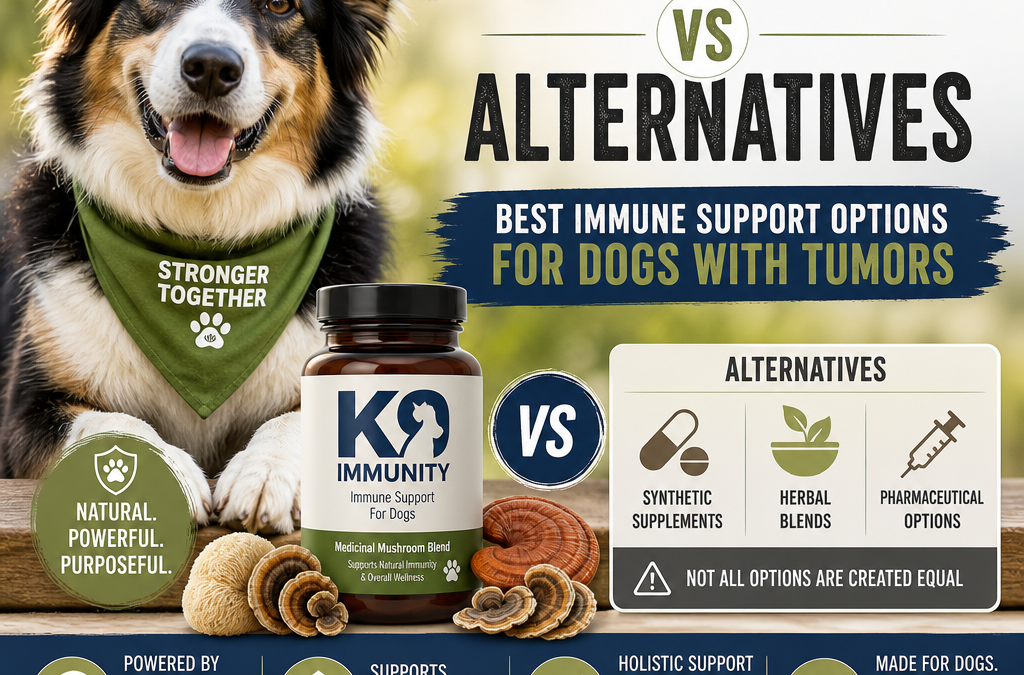 K9 Immunity vs Alternatives: 7 Best Immune Support Options for Dogs With Tumors