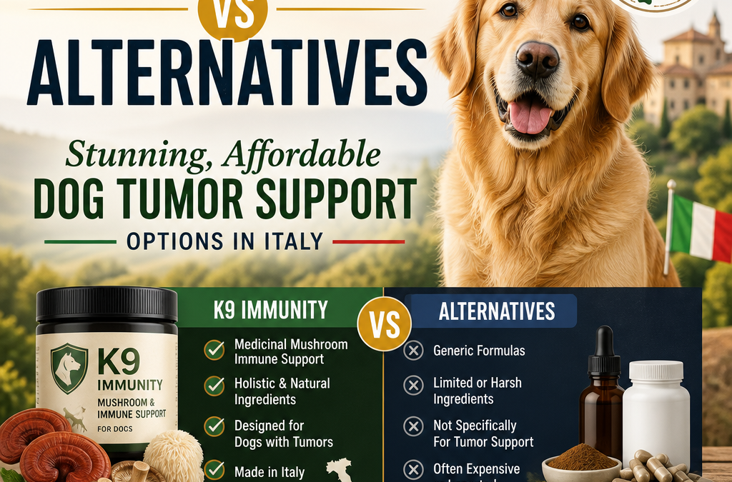 K9 Immunitet vs Alternativer: Kraftfulde, Overkommelige Hund Tumor Støtte Muligheder i Italien