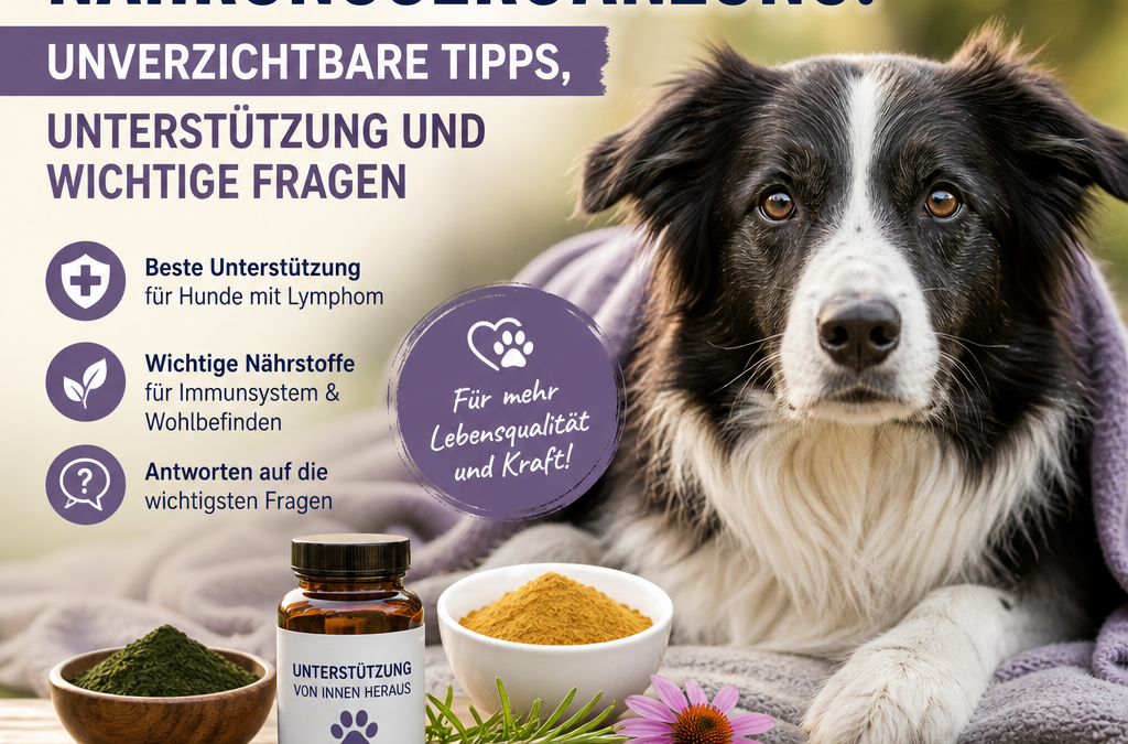 Lymphome Hund Nahrungsergänzung : 7 conseils importants, soutien sûr et réponses claires