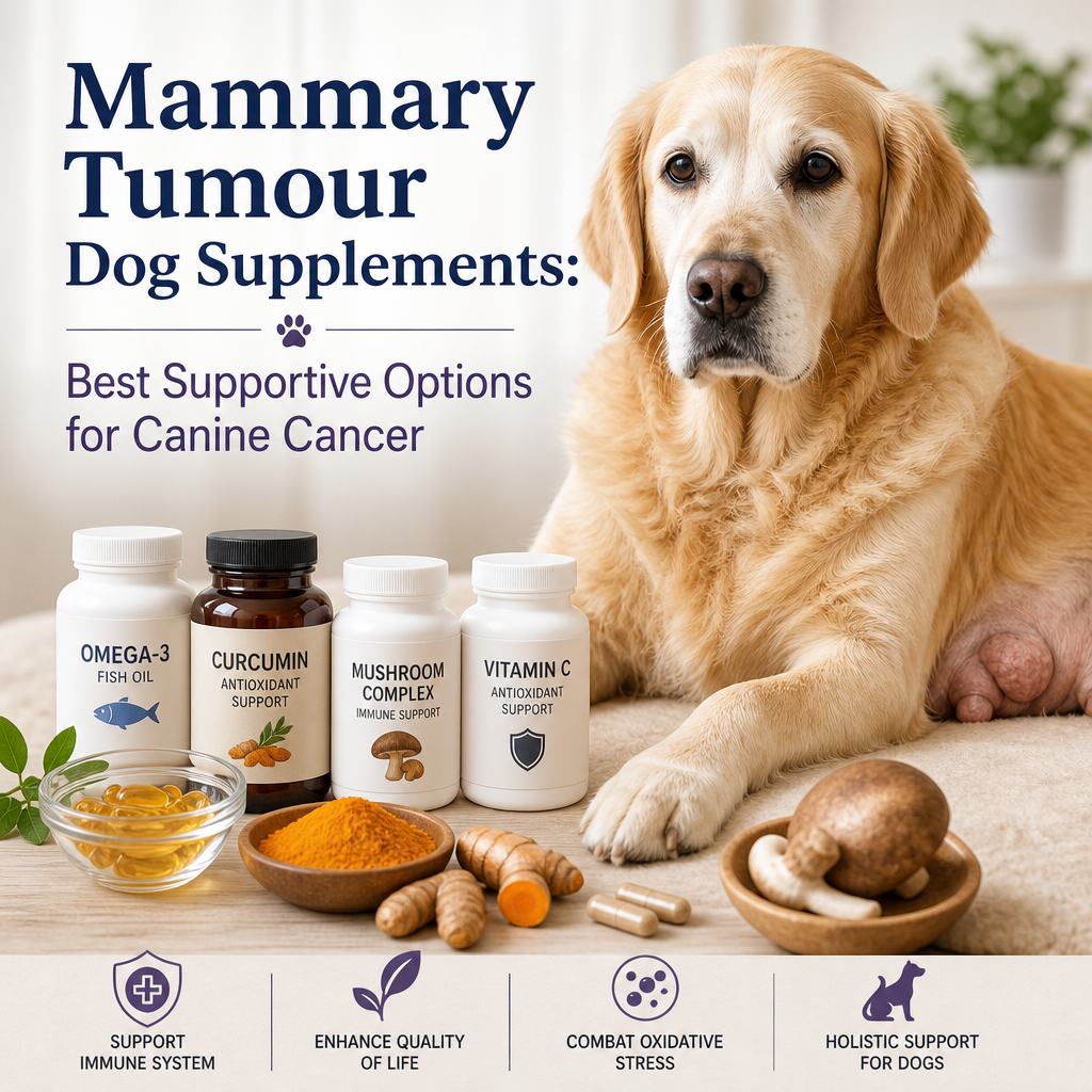 mammary tumour dog supplements illustration
