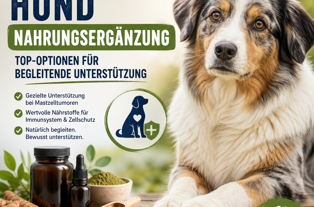 Suplementos para Tumor de Células Mastocitárias em Cães: 7 opções importantes para um suporte positivo