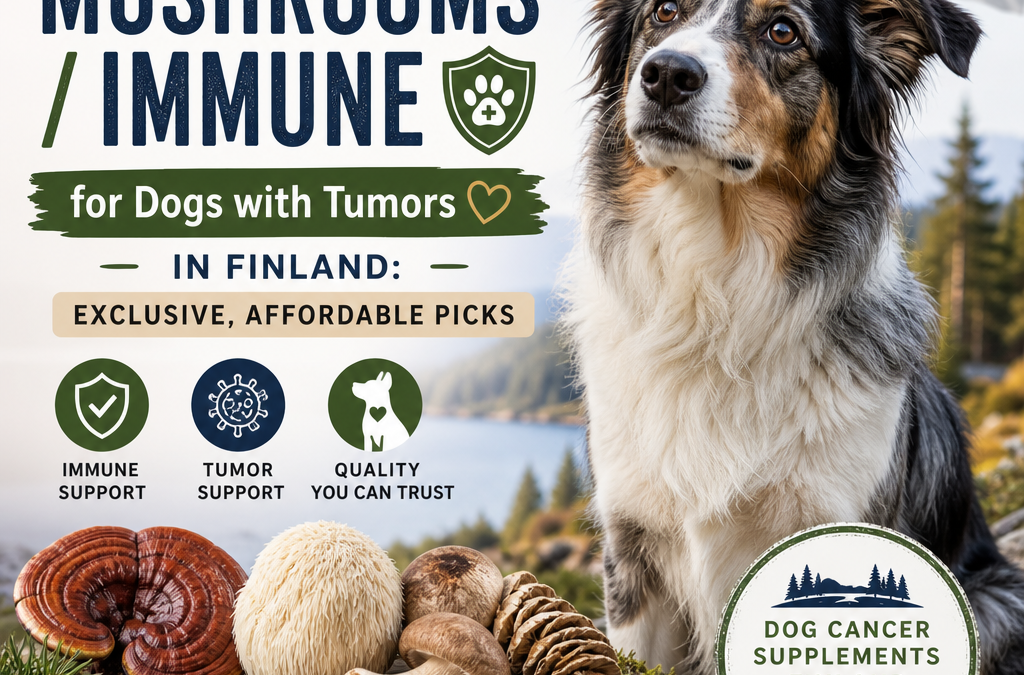 Illustration of Medicinal Mushrooms / Immune for Dogs with Tumors in Finland: Exclusive, Affordable Picks