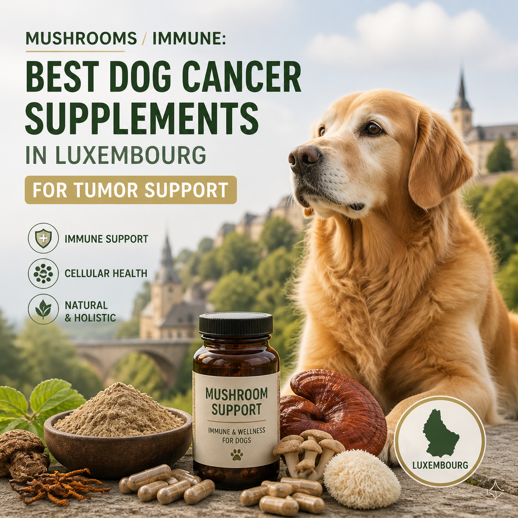 Mushrooms / immune: 7 Best Dog Cancer Supplements in Luxembourg for Tumor Support 3 Mushrooms / immune illustration