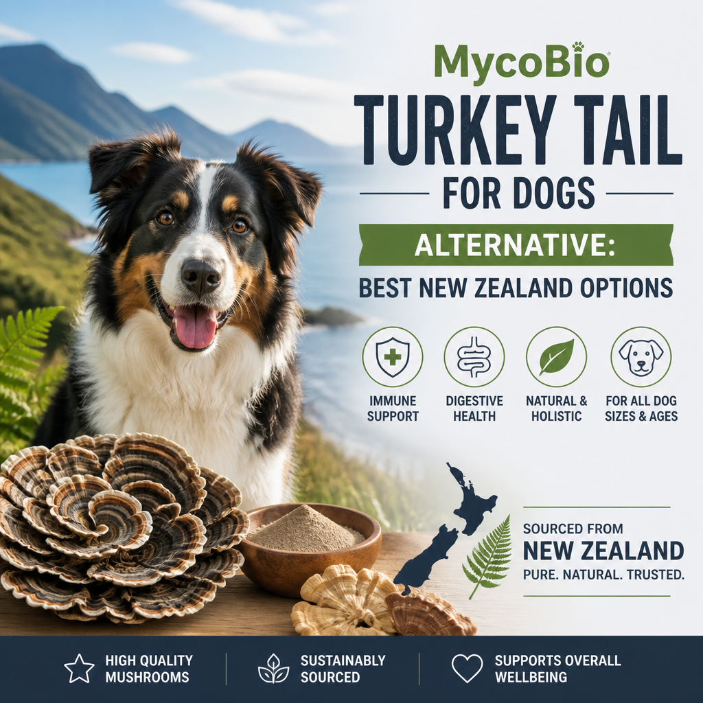MycoBio Turkey Tail for Dogs alternative: 7 Powerful Options in New Zealand 6 MycoBio Turkey Tail for Dogs alternative illustration
