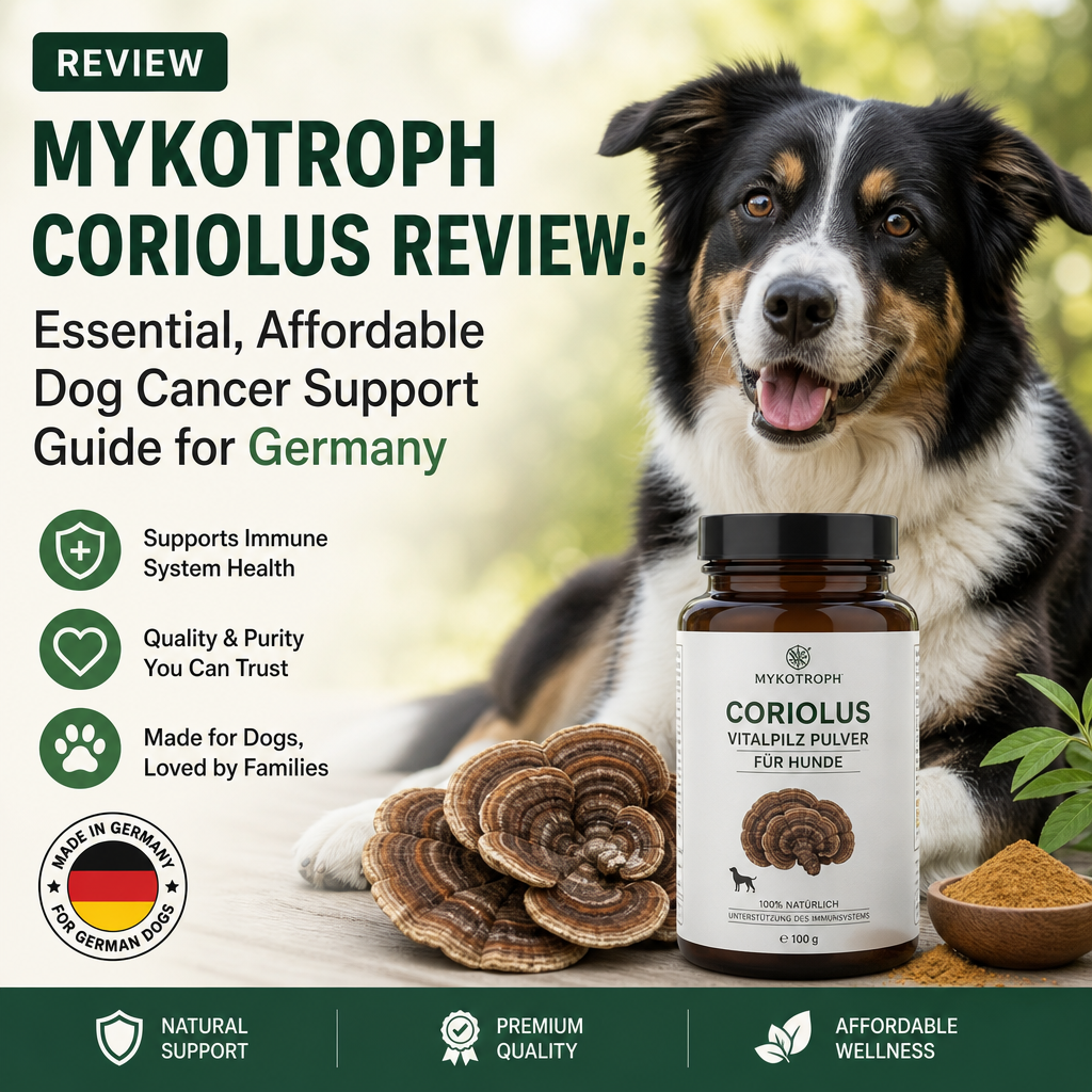 Mykotroph Coriolus: 7 Important, Positive and Cautious Things Dog Owners in Germany Should Know 6 Mykotroph Coriolus illustration