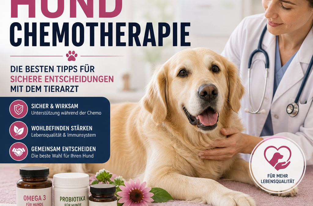 Nahrungsergänzung Hund Chemotherapie: 7 sichere und positive Tipps mit dem Tierarzt