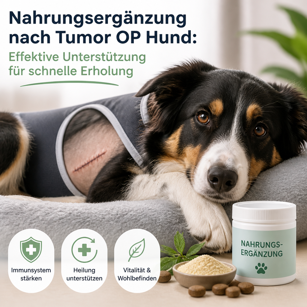 Nahrungsergänzung nach Tumor OP Hund: 7 effektive Tipps für eine schnelle, positive Erholung 6 Nahrungsergänzung nach Tumor OP Hund illustration