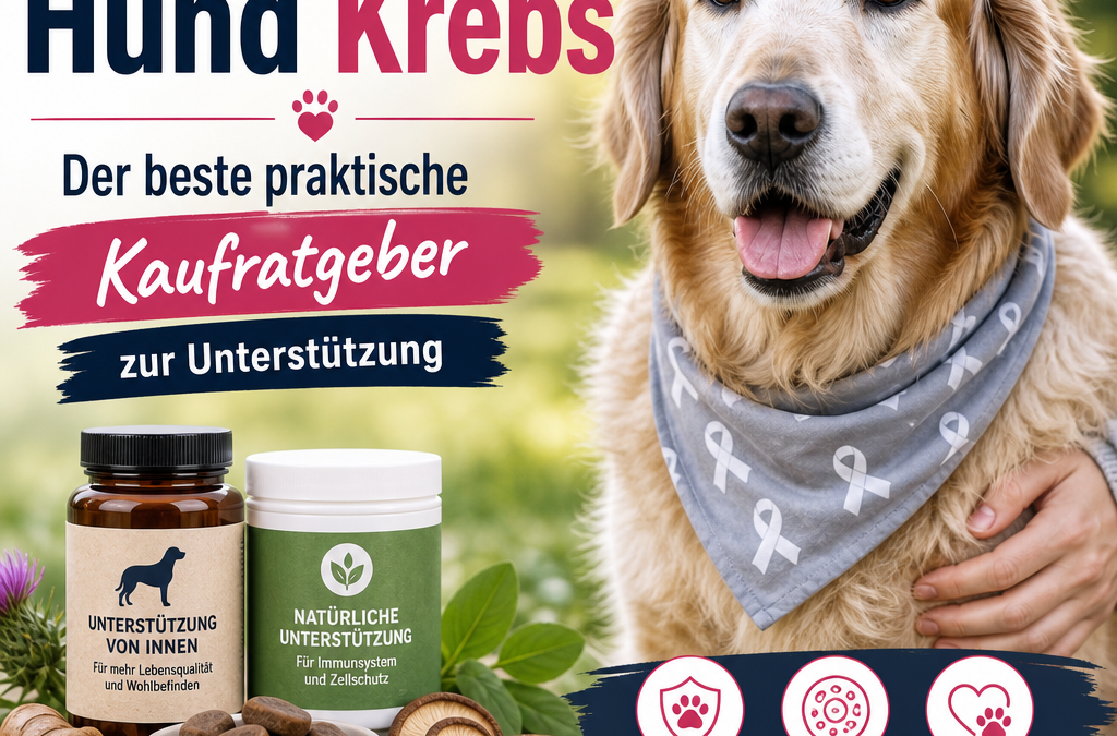 Illustration of Nahrungsergänzungsmittel Hund Krebs: Der beste praktische Kaufratgeber zur Unterstützung