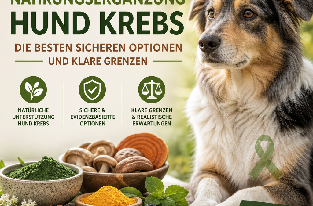 Suplementação Natural Cão Câncer: 7 Opções Seguras e Valiosas com Limites Claros