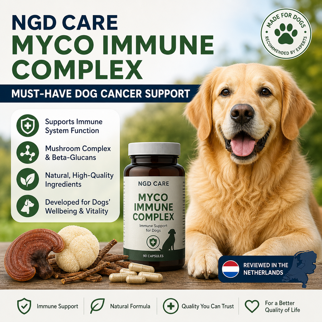 NGD Care Myco Immune Complex: 5 Must-Have Dog Cancer Support Tips Netherlands 6 NGD Care Myco Immune Complex illustration