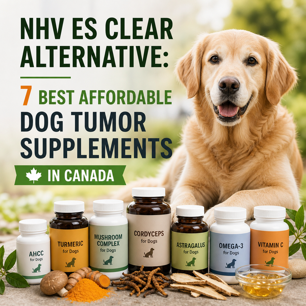 NHV ES Clear Alternative: 7 Best Affordable Dog Tumor Supplements in Canada 4 NHV ES Clear alternative illustration