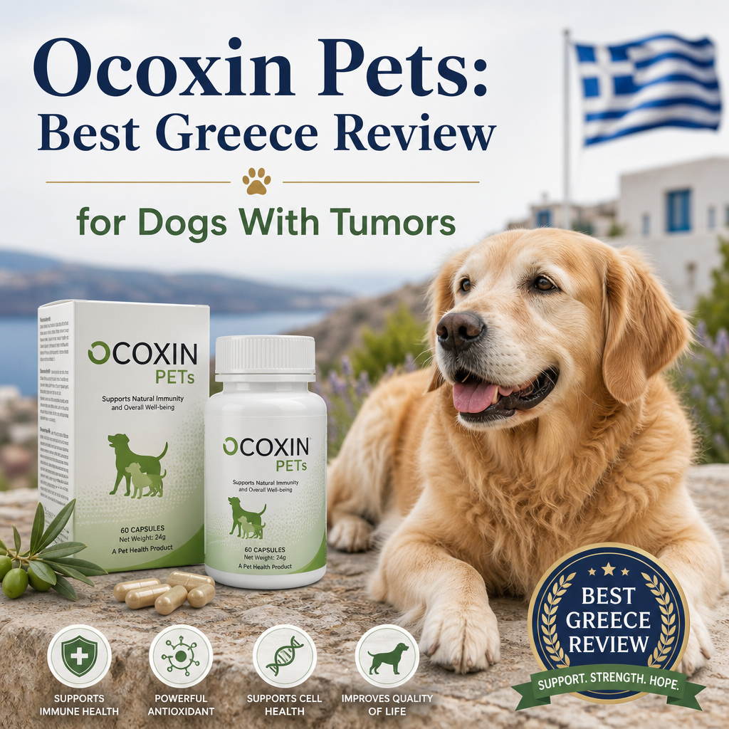 Ocoxin Pets: 5 Best Greece Review for Dogs With Tumors 3 Ilustração do Ocoxin Pets