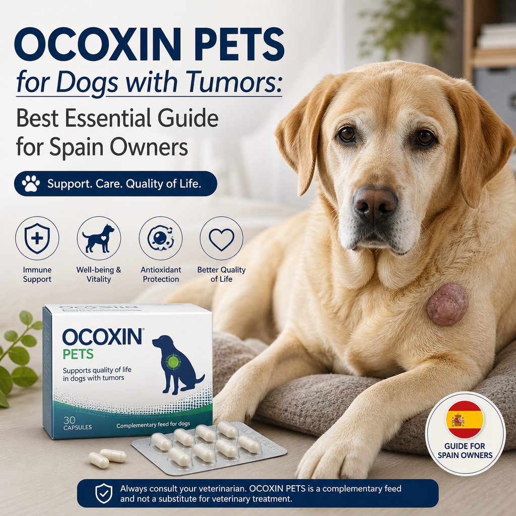 Ocoxin Pets for Dogs with Tumors: 7 Essential Things Spain Owners Should Know 5 Εικονογράφηση Ocoxin Pets