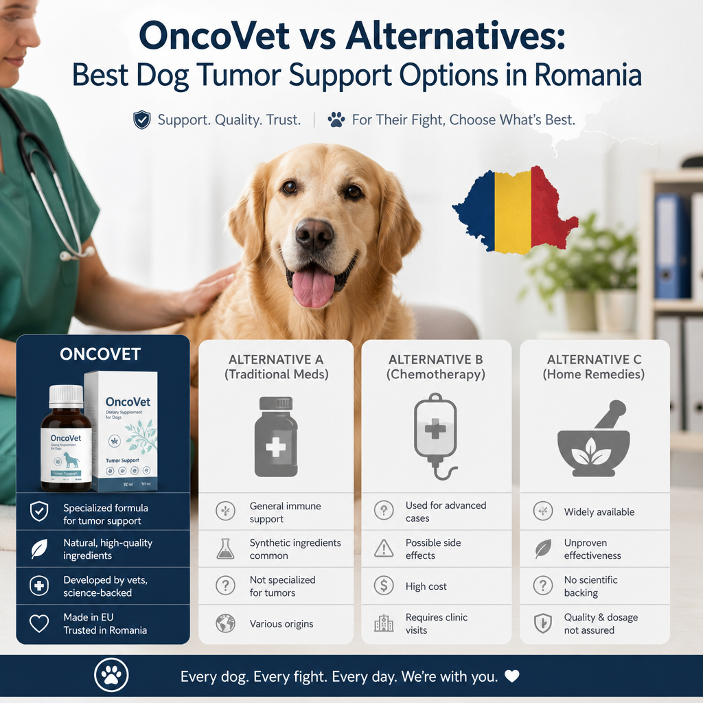 OncoVet vs alternatives illustration