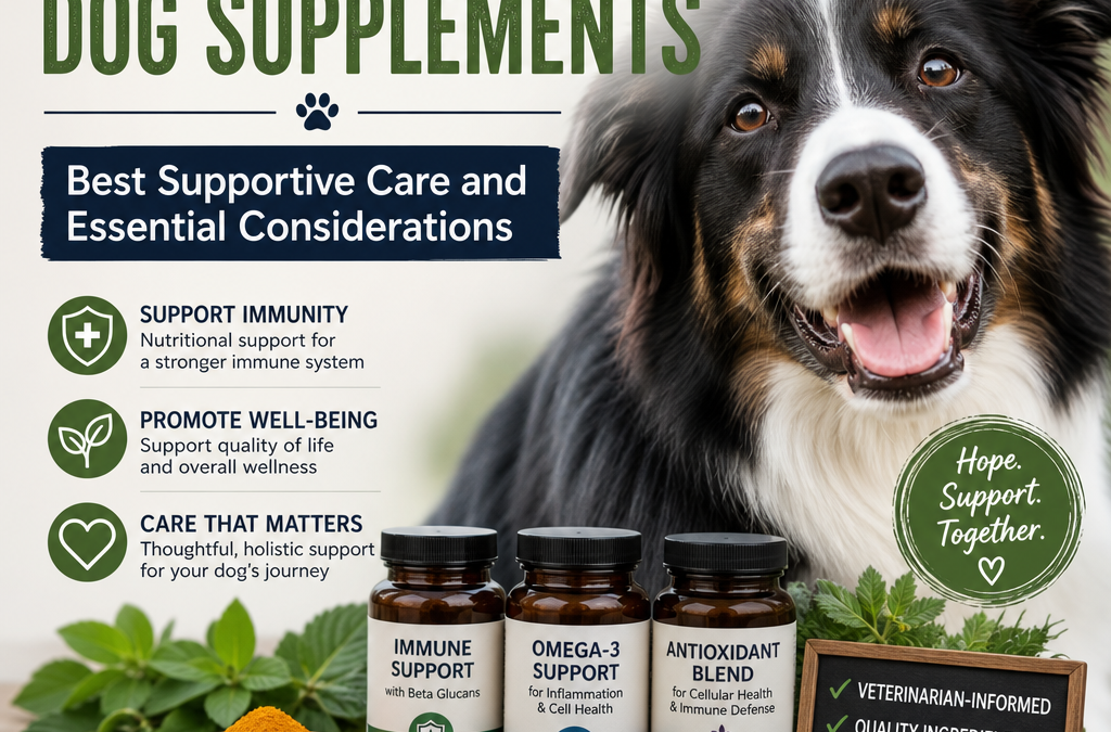 Oral Melanoma Dog Supplements: 7 Best Supportive Care Considerations