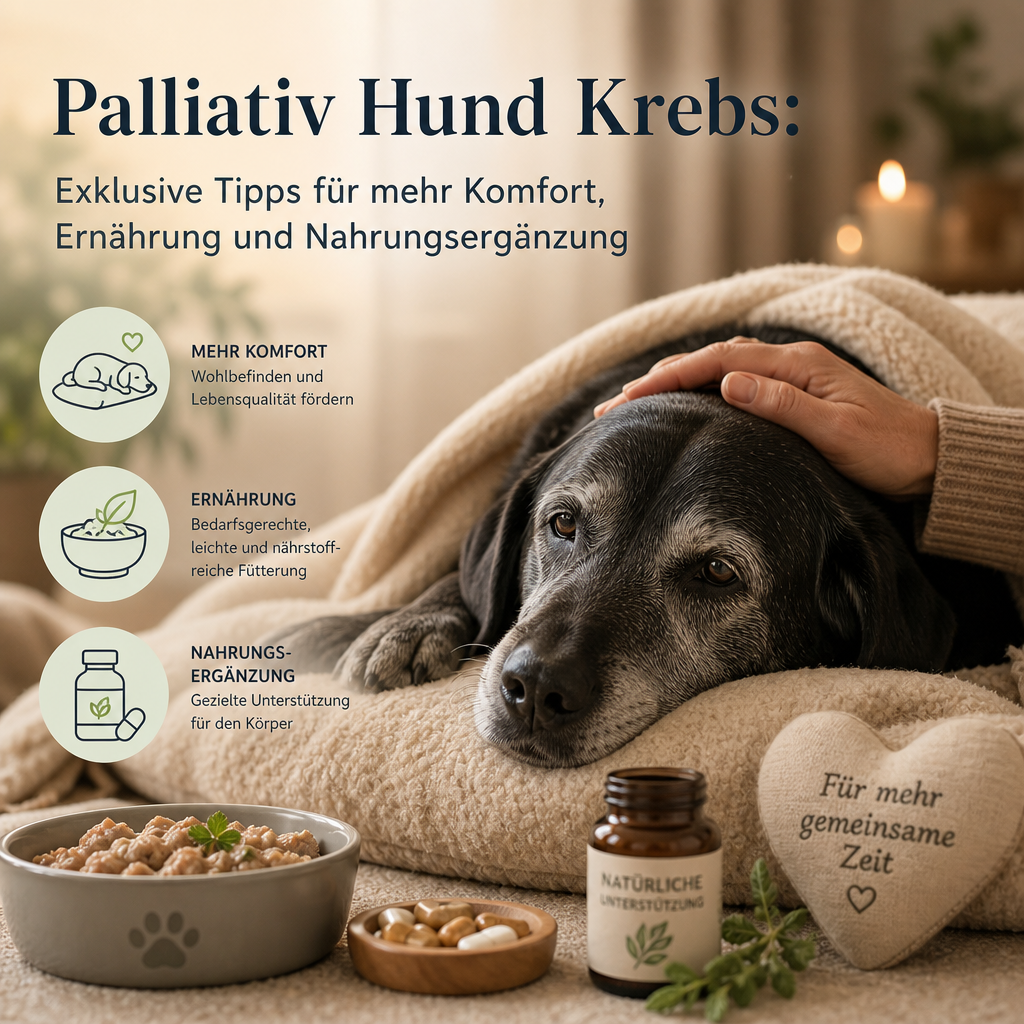 Palliativ Hund Krebs illustration
