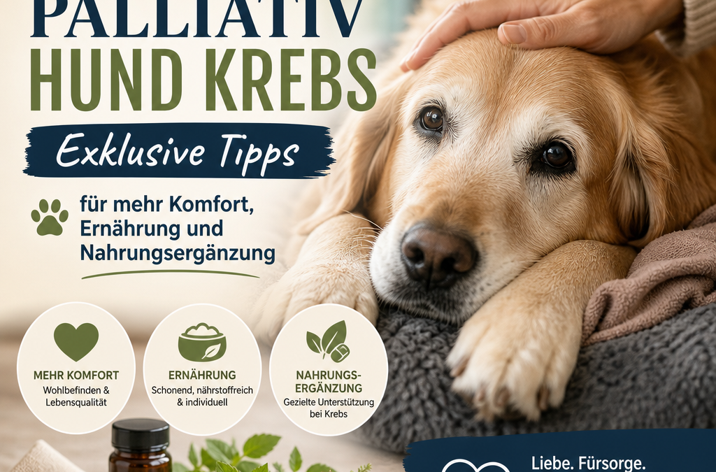 Palliativ Hund Krebs: 7 starke, hilfreiche Tipps für mehr Komfort und Hoffnung