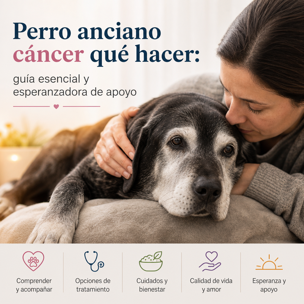 Perro anciano cáncer qué hacer: 7 pasos prácticos, útiles y esperanzadores de apoyo 2 perro anciano cáncer qué hacer illustration