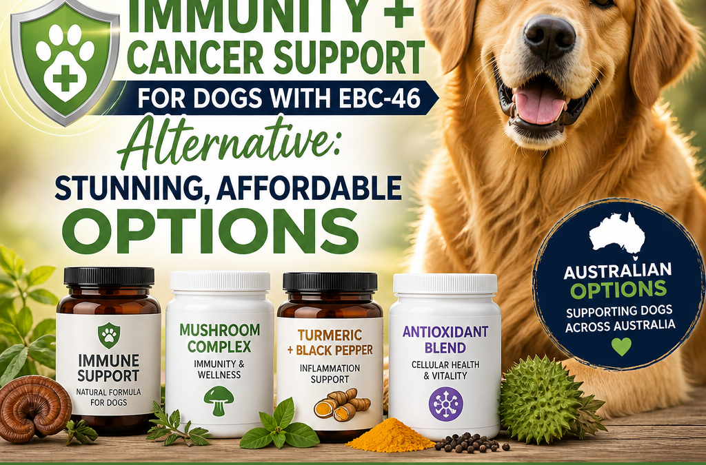 Pyravet Immunity + Cancer Support For Dogs With EBC-46 alternative: Powerful Affordable Options