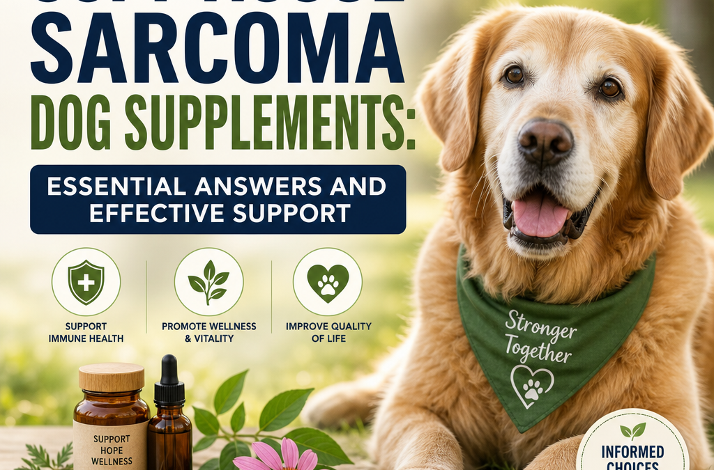Suplementos para Sarcoma de Tecidos Moles em Cães: 7 Respostas Essenciais e Suporte Eficaz
