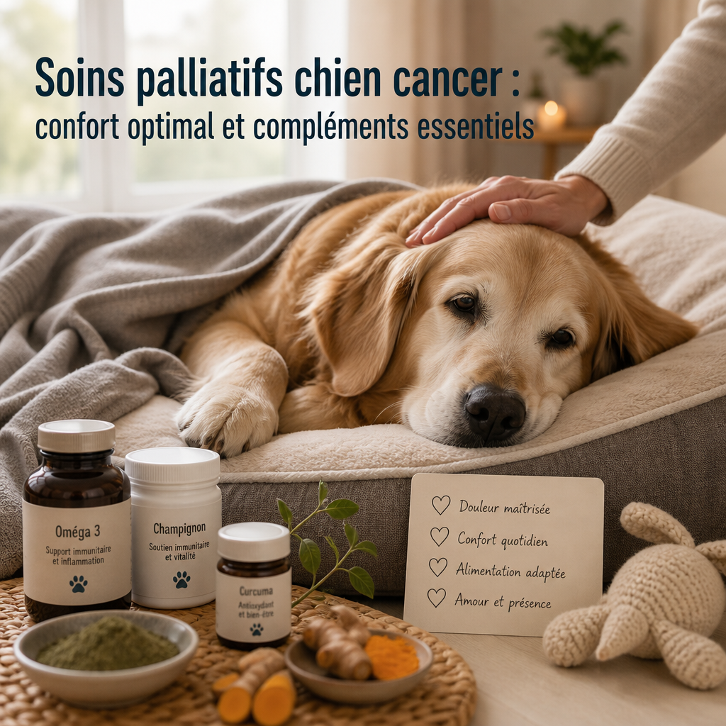 Soins palliatifs chien cancer : 7 conseils puissants pour un confort plus serein et apaisant 4 soins palliatifs chien cancer illustration