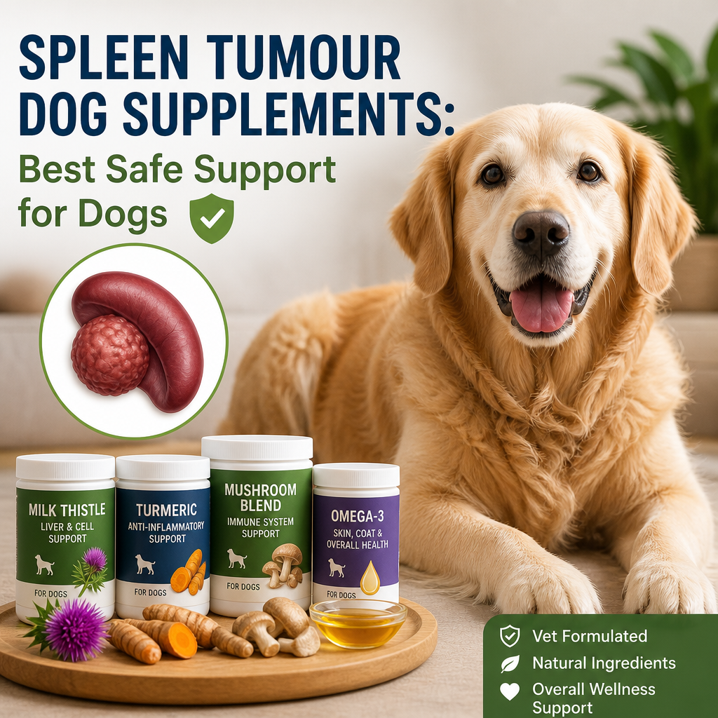 Spleen Tumour Dog Supplements: 7 Best Safe Support Tips for Dogs 2 spleen tumour dog supplements illustration