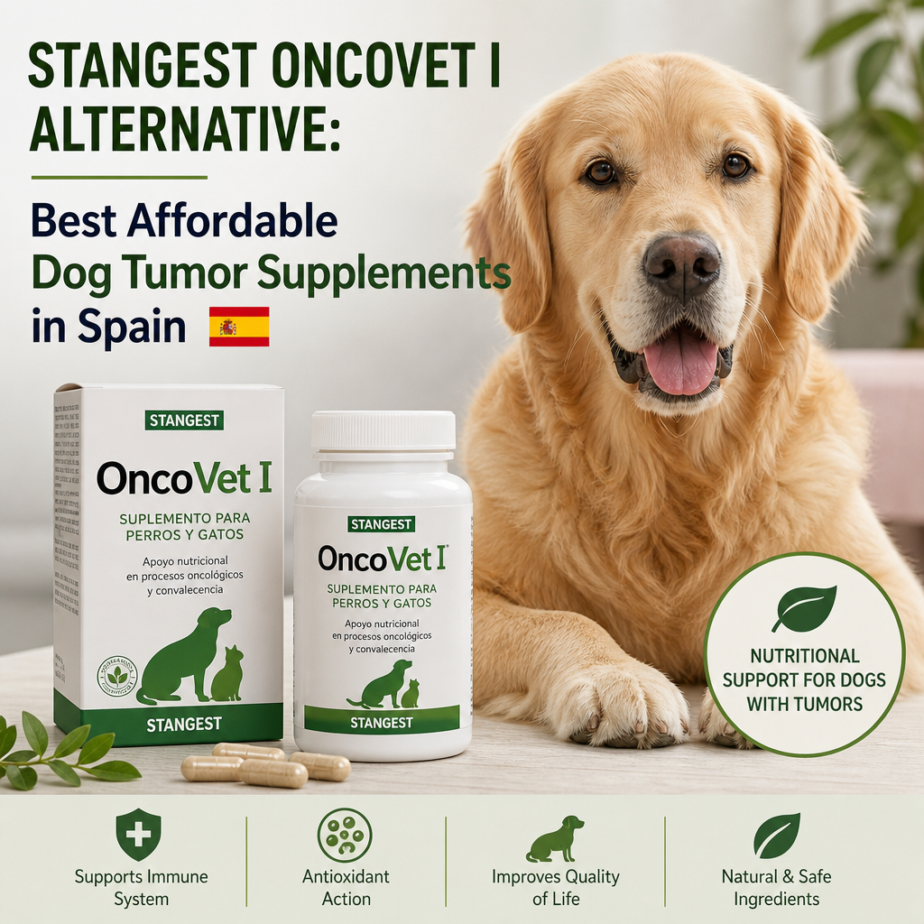 Stangest OncoVet I alternative: 7 Best Affordable Dog Tumor Supplements in Spain 5 Ilustração da alternativa Stangest OncoVet I