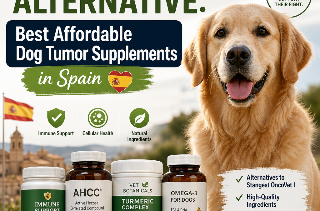 Stangest OncoVet I alternativa: 7 Melhores Suplementos Acessíveis para Tumores em Cães na Espanha