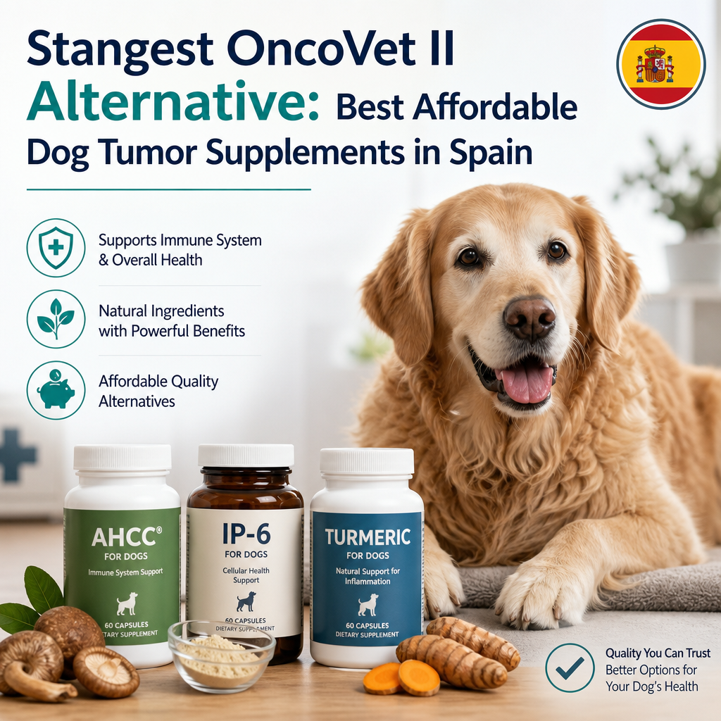 Stangest OncoVet II alternative: 5 Best Affordable Dog Tumor Supplements in Spain 3 Stangest OncoVet II alternative illustration