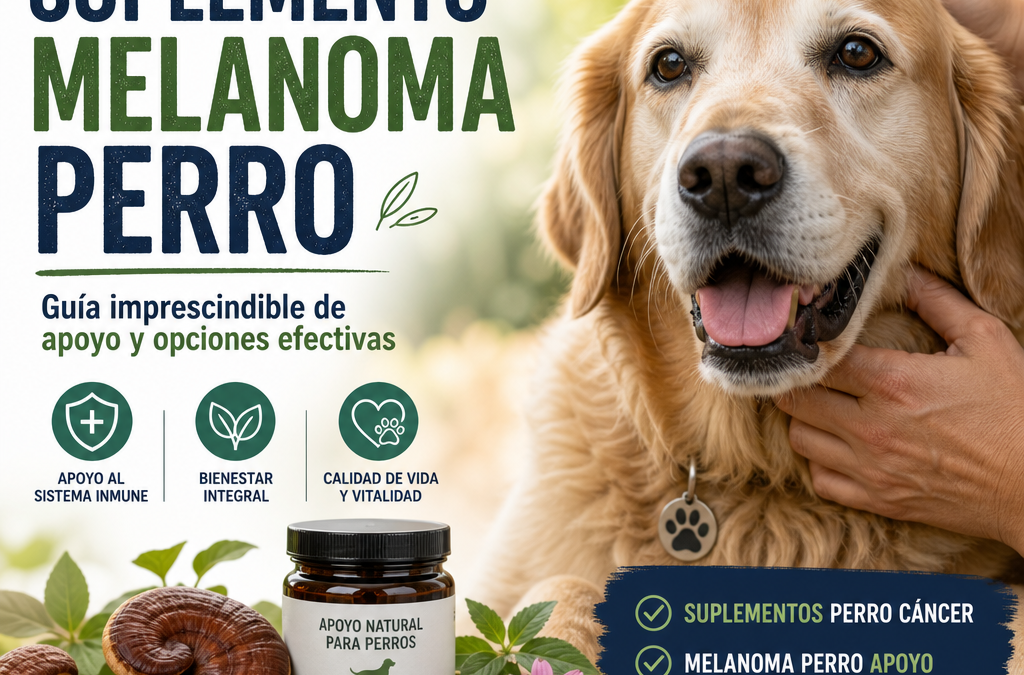 Suplemento melanoma perro: 7 claves impresionantes, positivo y útil