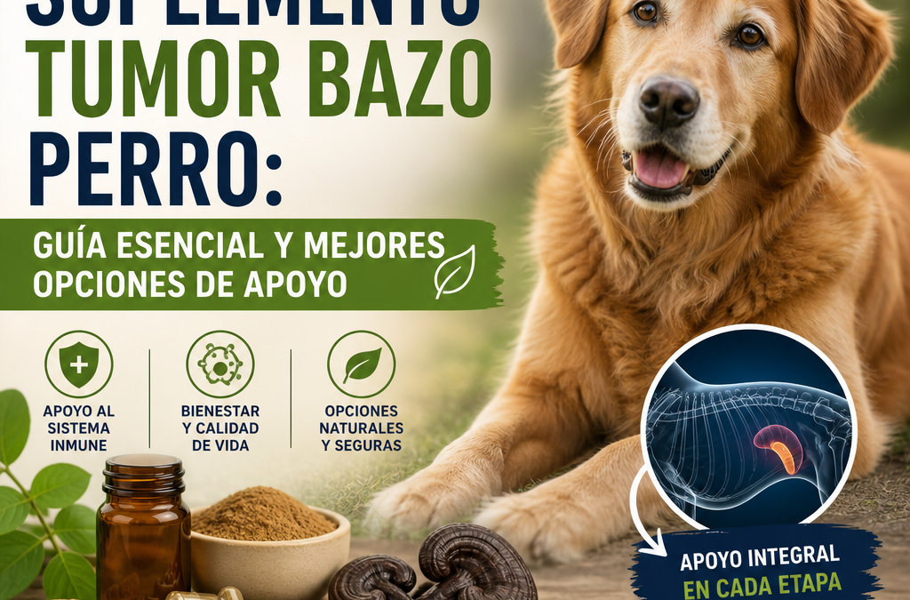 Suplemento tumor bazo perro: 7 claves esenciales, seguras y positivas de apoyo