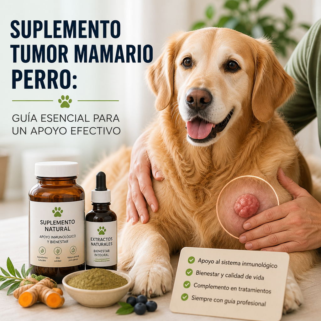 suplemento tumor mamario perro illustration