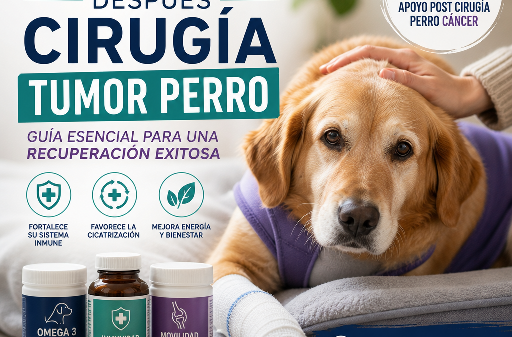 Illustration of Suplementos después cirugía tumor perro: Guía esencial para una recuperación exitosa