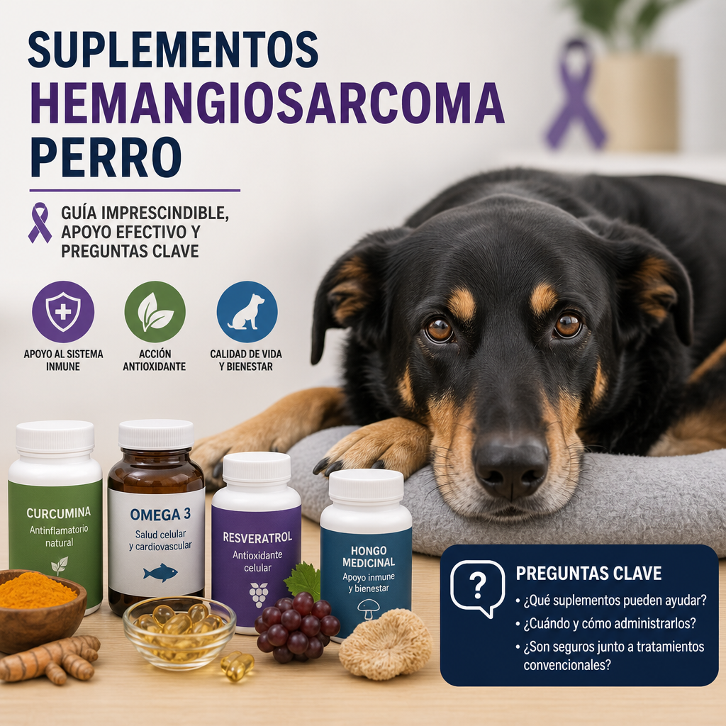 Suplementos hemangiosarcoma perro: 7 consejos clave, apoyo efectivo y preguntas importantes 3 suplementos hemangiosarcoma perro illustration