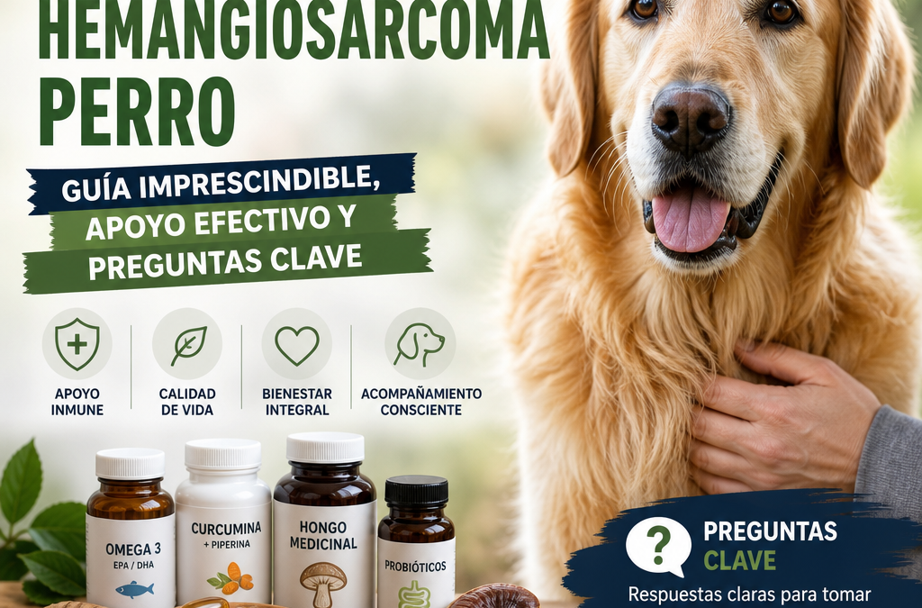 Suplementos hemangiosarcoma perro: 7 consejos clave, apoyo efectivo y preguntas importantes