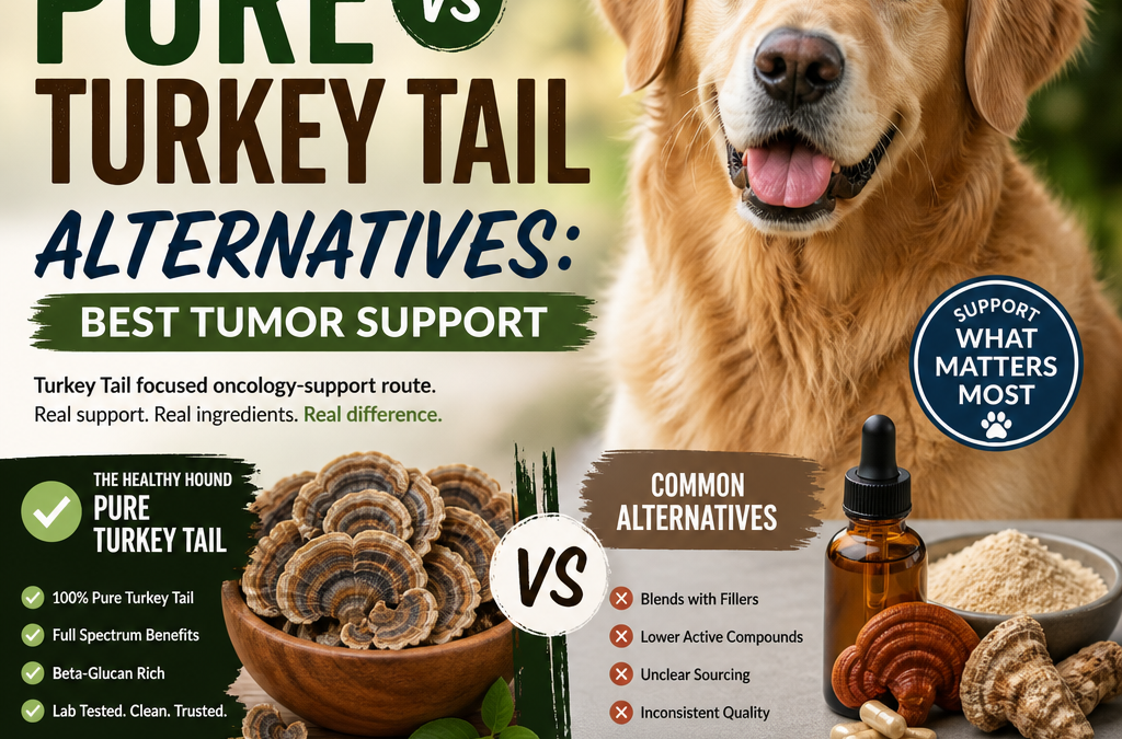 The Healthy Hound Pure Turkey Tail vs Alternatives: 5 Best Tumor Support Choices