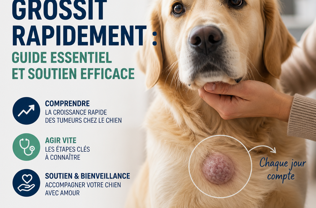 Tumeur chien grossit rapidement : 7 signes d’alerte à ne pas ignorer