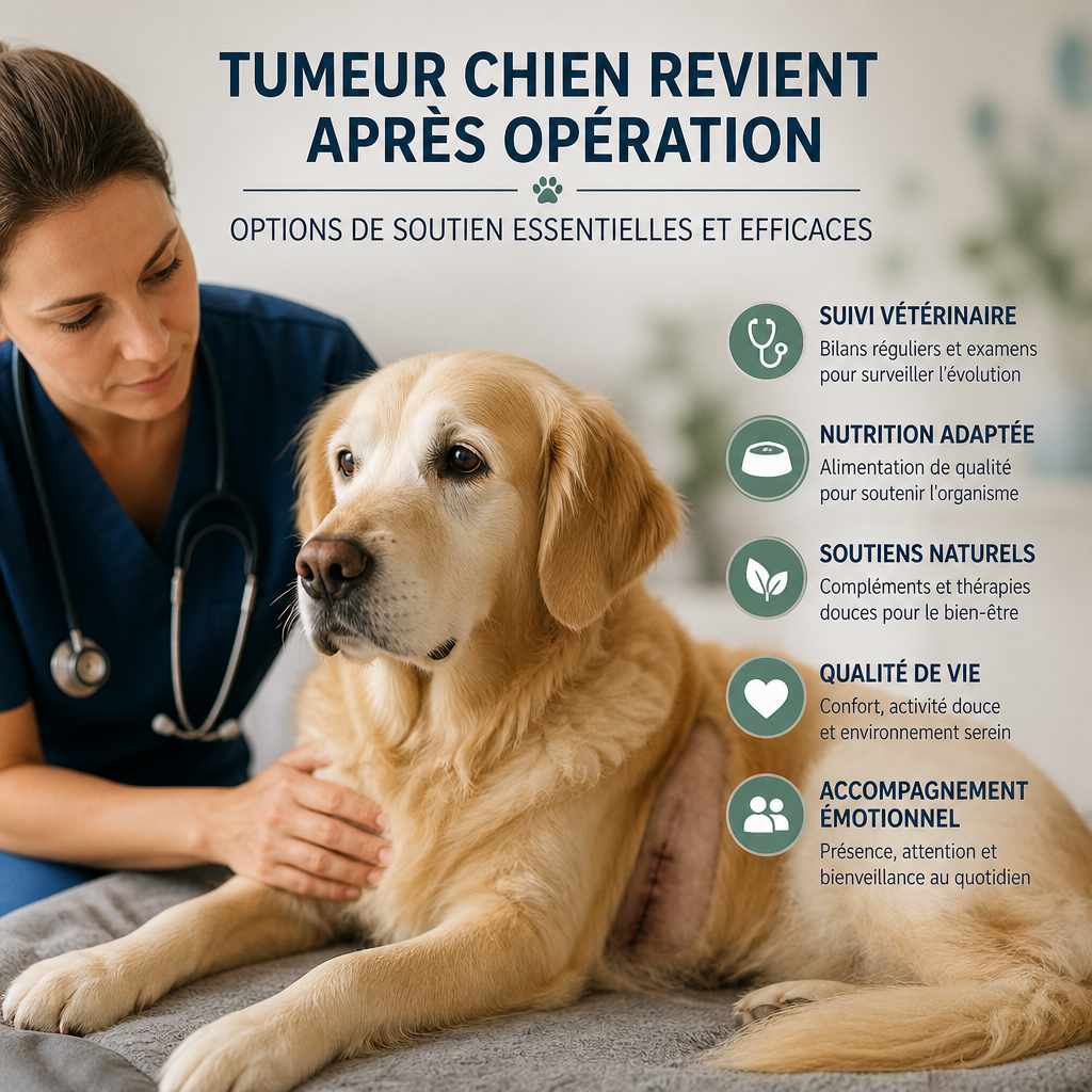 Tumeur chien revient après opération : 7 options de soutien essentielles et efficaces 1 tumeur chien revient après opération illustration
