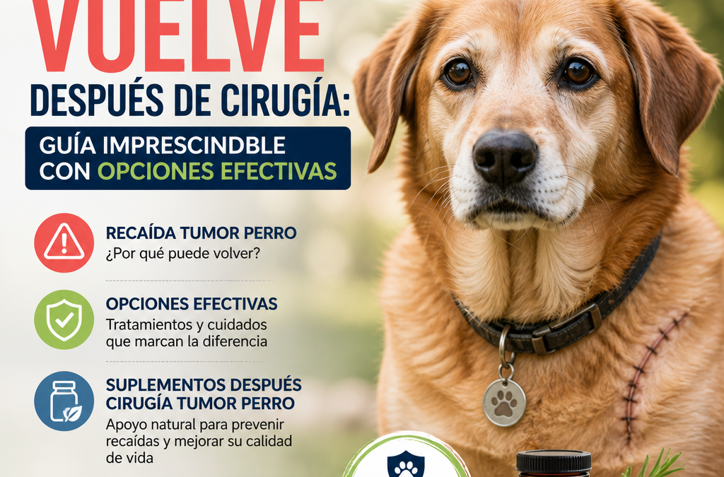 Tumor perro vuelve después de cirugía: 7 opciones efectivas y preocupantes