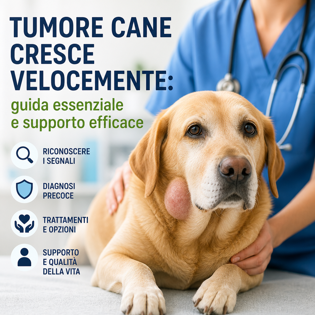 Tumore cane cresce velocemente: 7 segnali essenziali e supporto davvero efficace 1 tumore cane cresce velocemente illustration