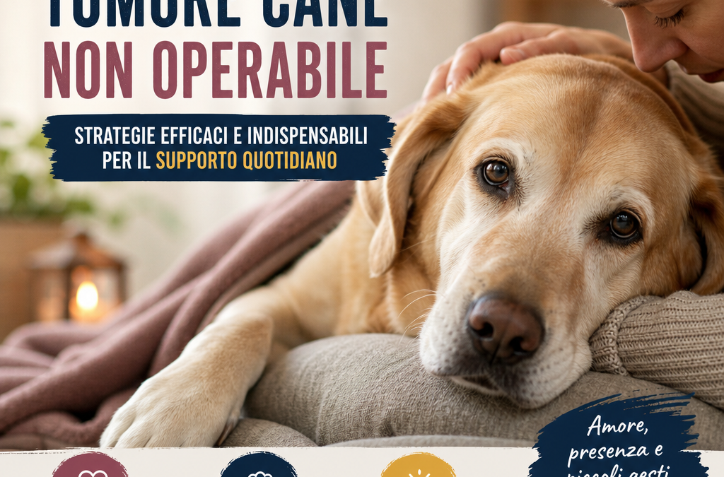 Tumore cane non operabile: 7 strategie efficaci e indispensabili per il supporto quotidiano