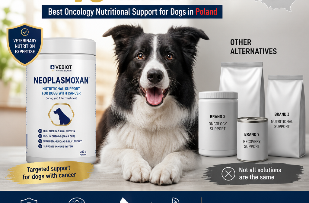 VEBIOT Neoplasmoxan vs Alternatives: 7 Best Oncology Nutritional Support Options for Dogs in Poland
